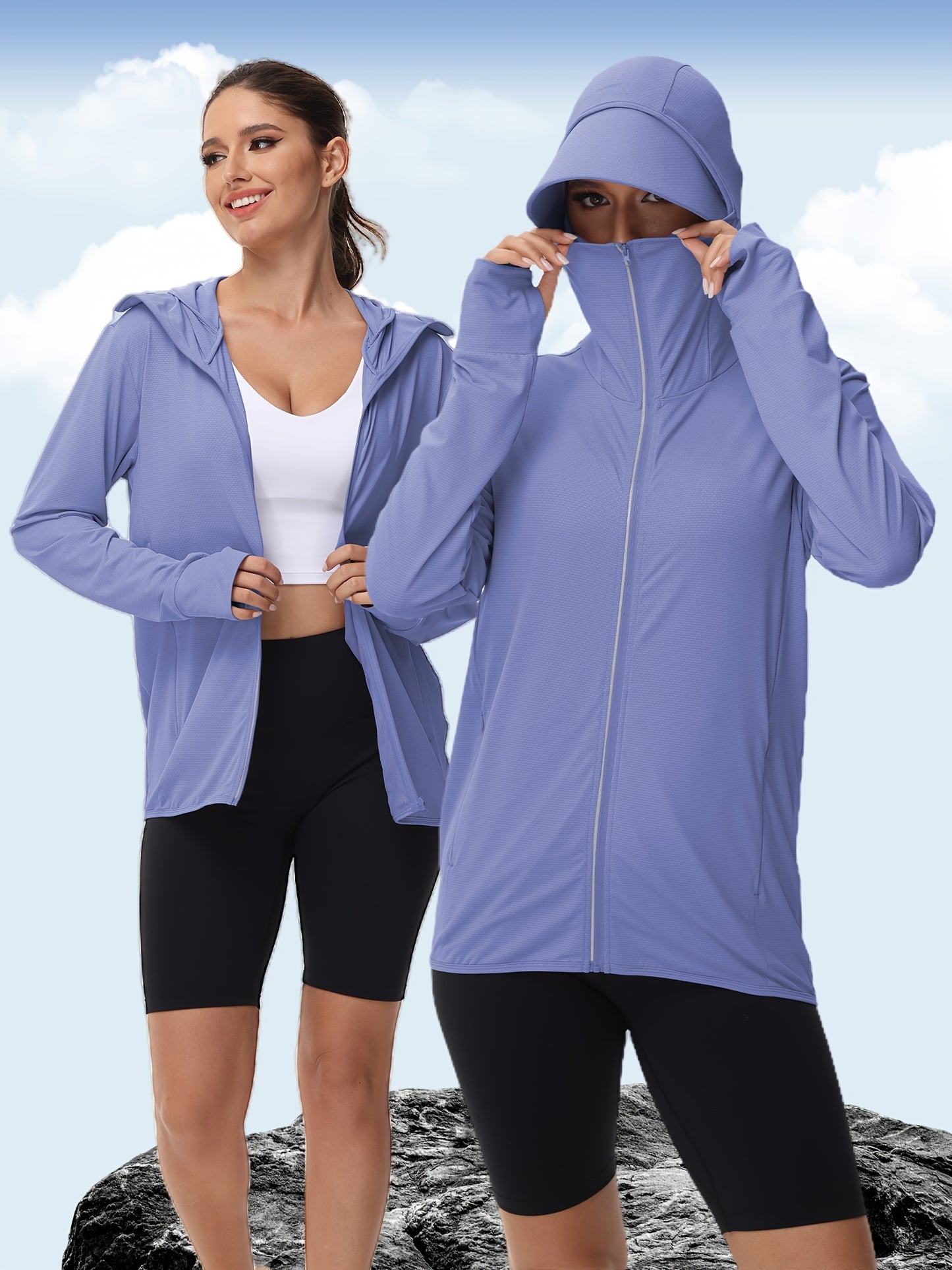 Cassie: UV-Rays Sun Protection Jacket