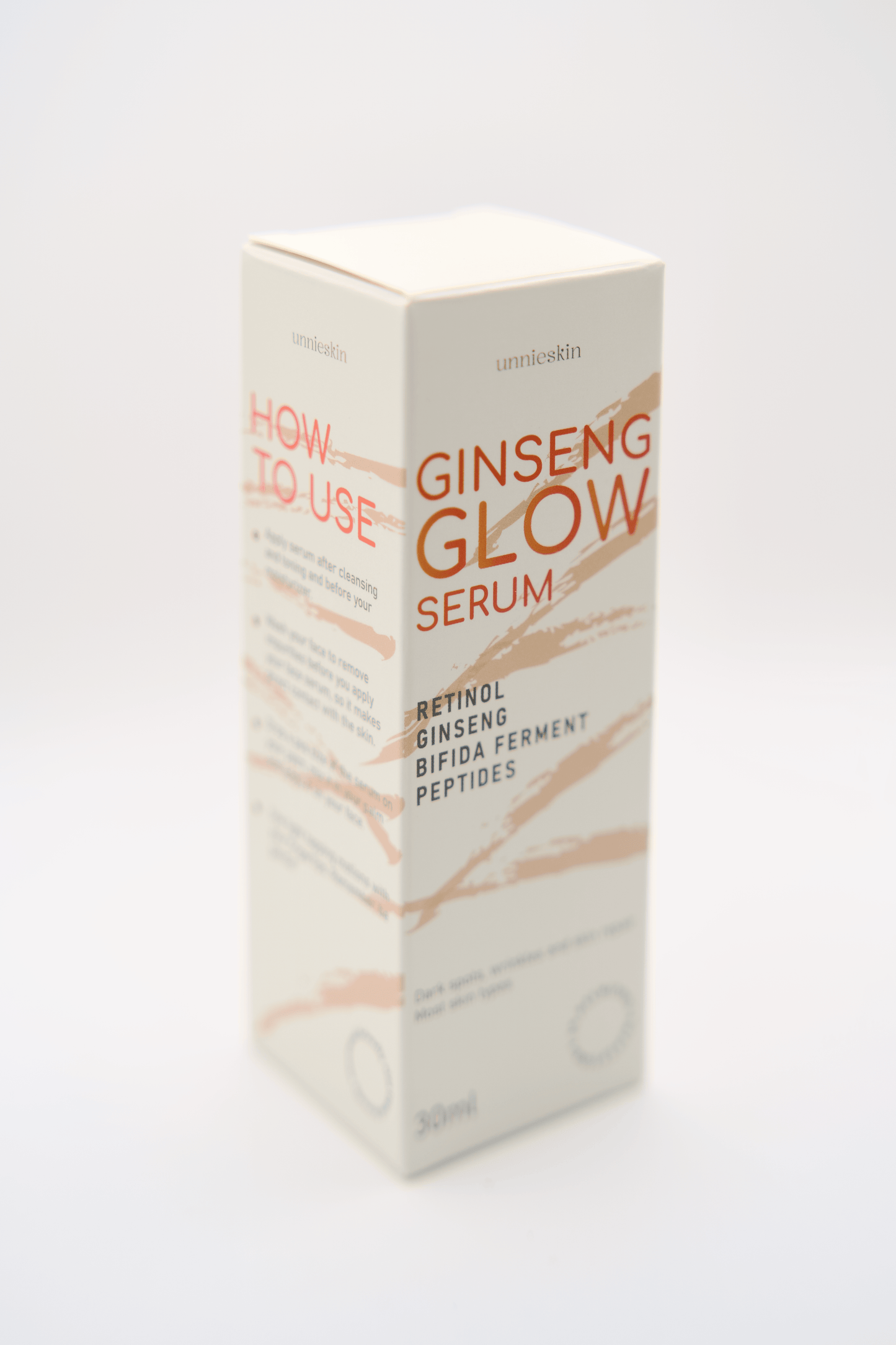 UNNIE™ SKIN Ginseng GLOW Anti-Sagging Serum (For Neck, Cheeks, Eye, Forehead Area)