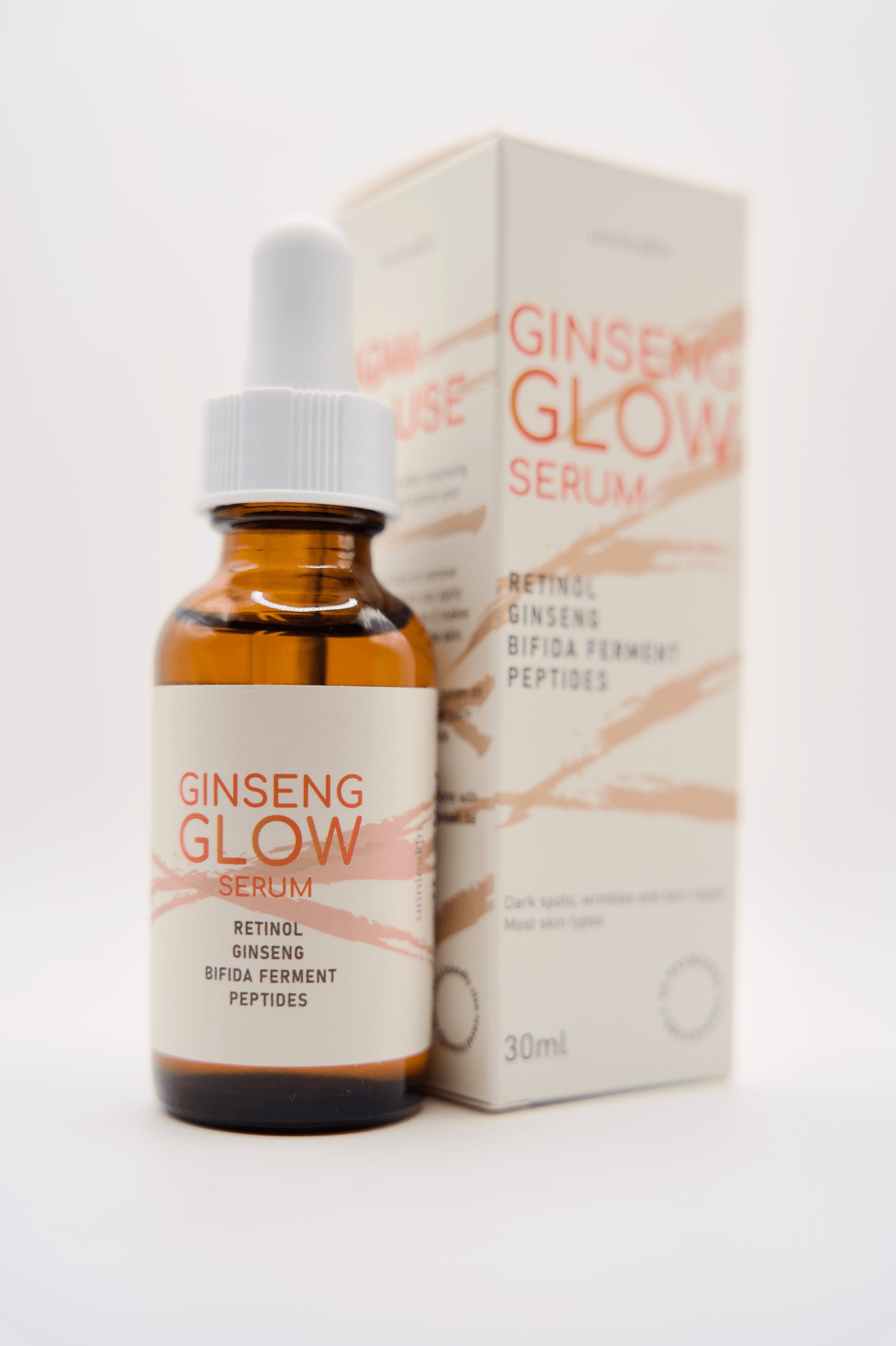 UNNIE™ SKIN Ginseng GLOW Anti-Sagging Serum (For Neck, Cheeks, Eye, Forehead Area)