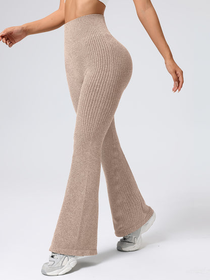 Selene: Tummy Control, High-Waist Yoga Flare Pants