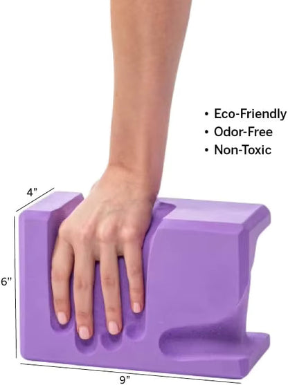 Hand Shaped Yoga Block Set (Reduce Wrist Pain)